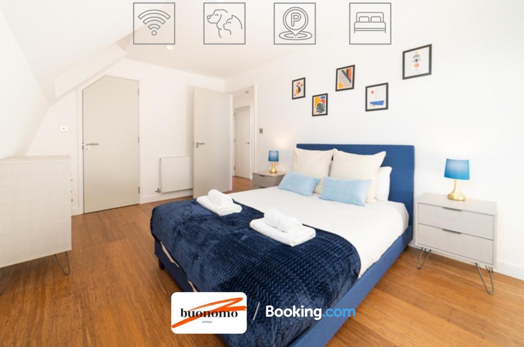 Two Bedroom Apartment At Buonomo Stays Short Lets & Serviced Accommodation لندن المظهر الخارجي الصورة